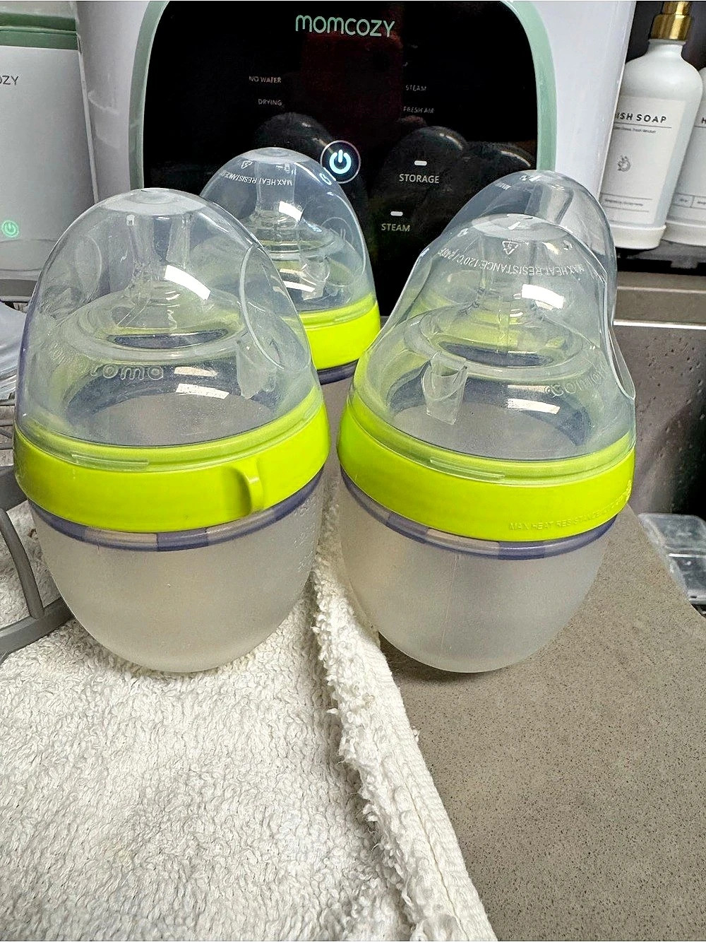 Como tomo bottles